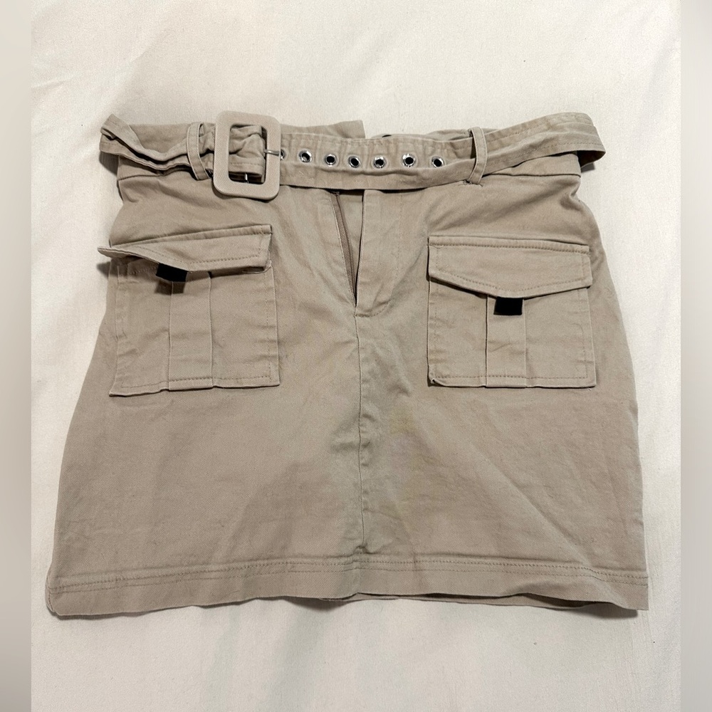 Cargo Mini Skirt